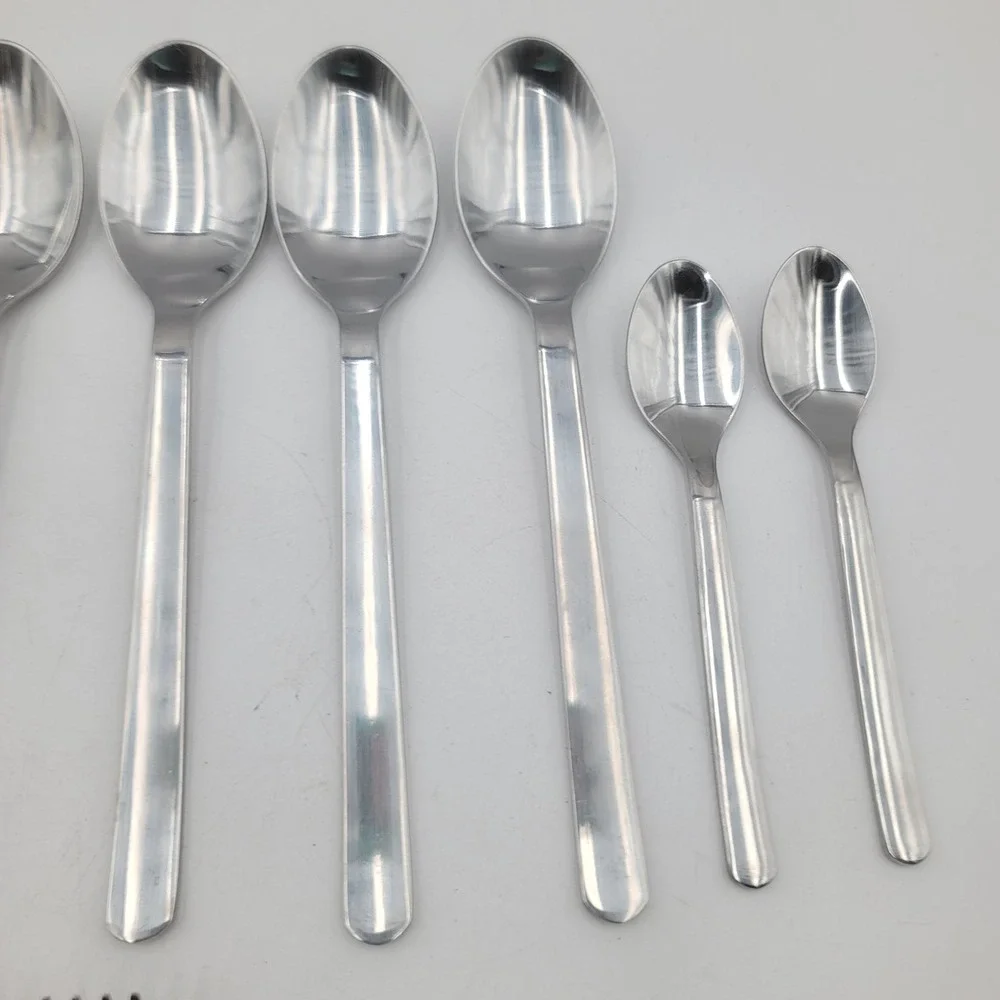 18pc IKEA Gamman  Flatware Set Stainless Steel Silverware Knives Forks Spoons